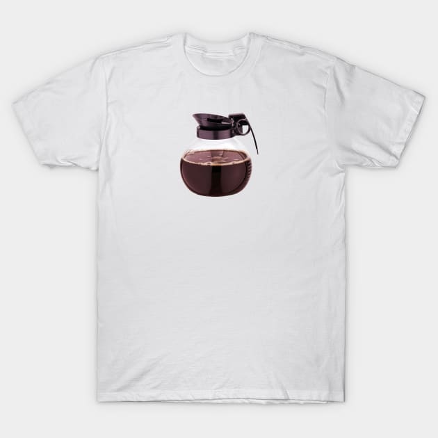 Coffee grenade T-Shirt by brain360